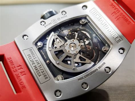 richard mille felipe massa preço|richard mille red strap price.